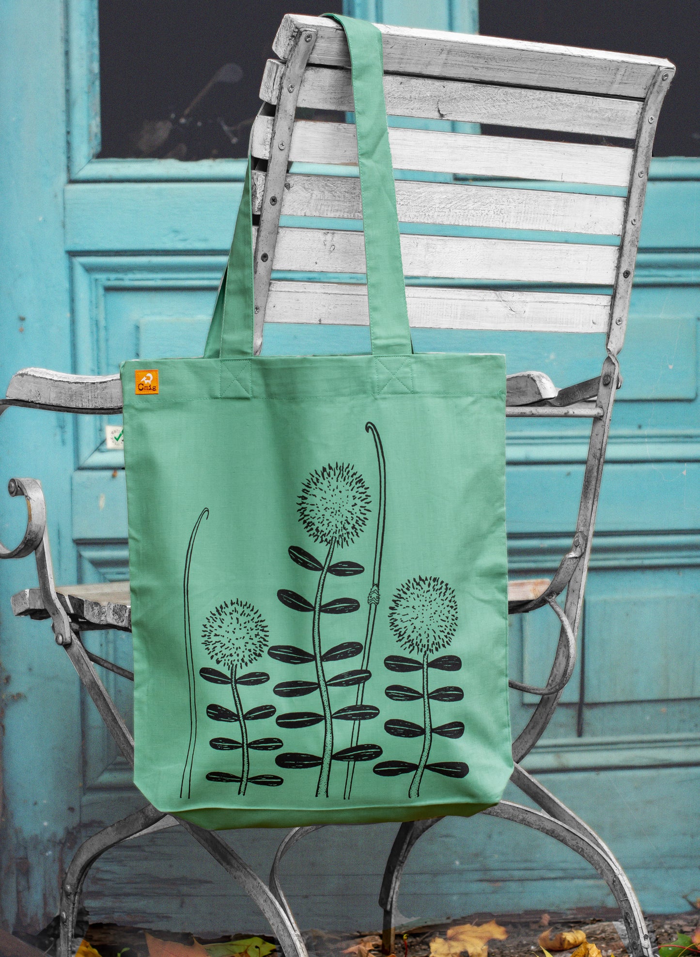 Waldblumen Tasche in sage green