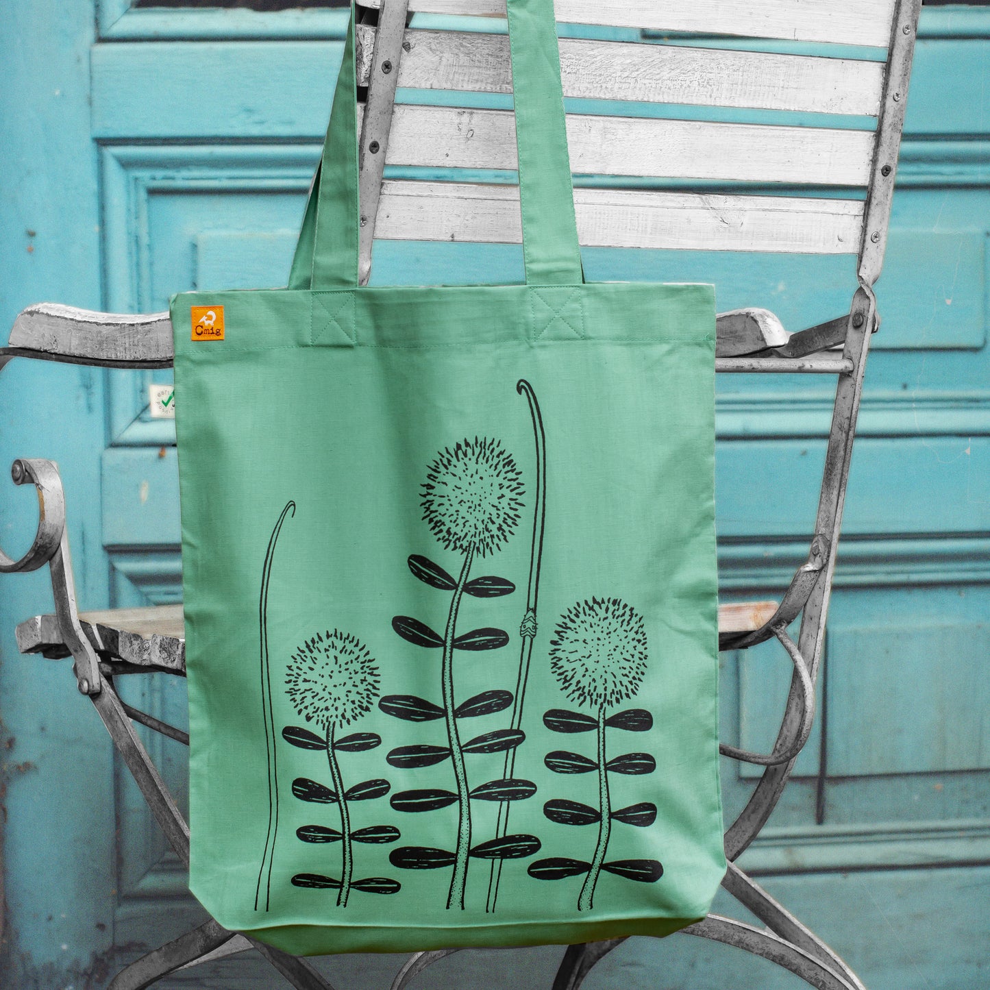 Waldblumen Tasche in sage green