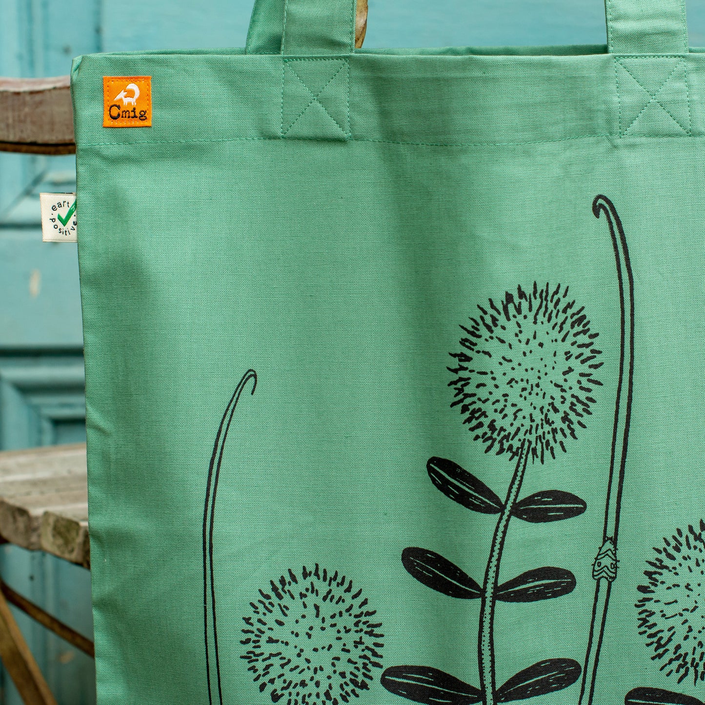 Waldblumen Tasche in sage green