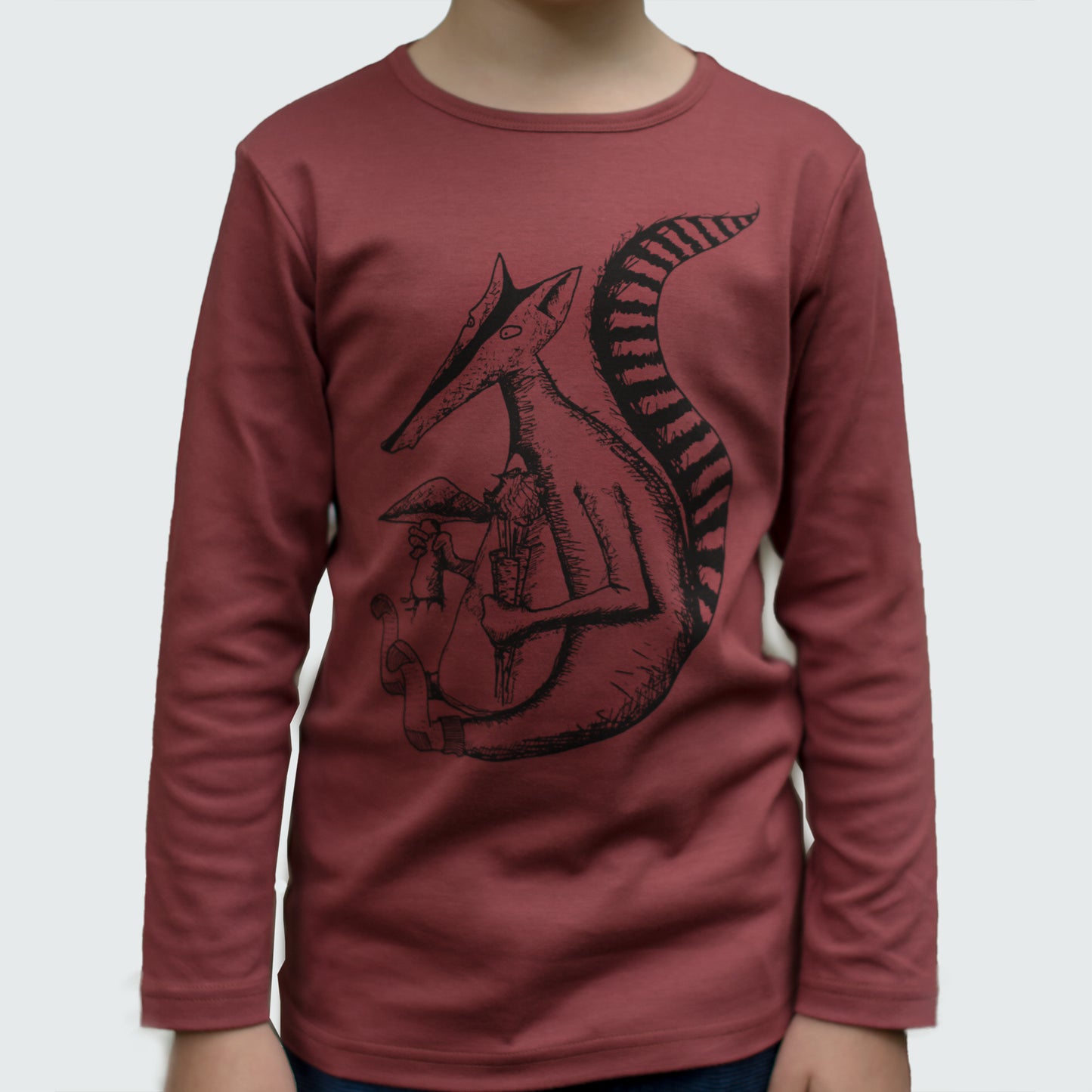 Duchs Langarmshirt  in apple butter 74-116