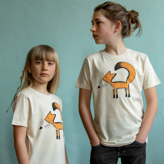 Franzi Fuchs T-Shirt in natural raw
