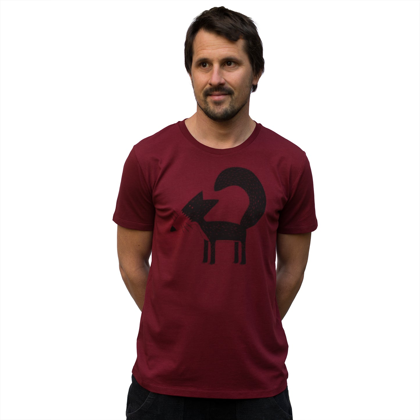 Franzi Fuchs T-Shirt in burgundy XS-XXL