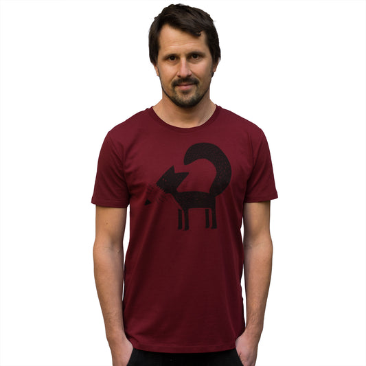 Franzi Fuchs T-Shirt in burgundy XS-XXL