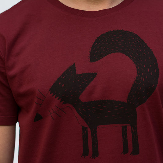 Franzi Fuchs T-Shirt in burgundy XS-XXL
