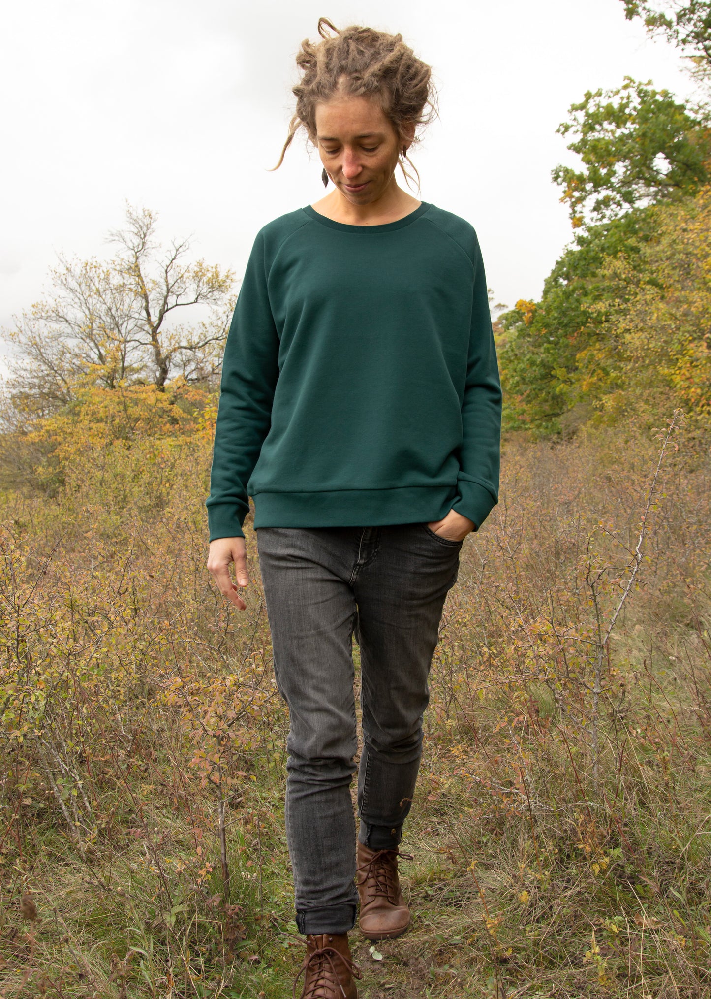 Franzi Fuchs Pulli in glazed green XS-XL