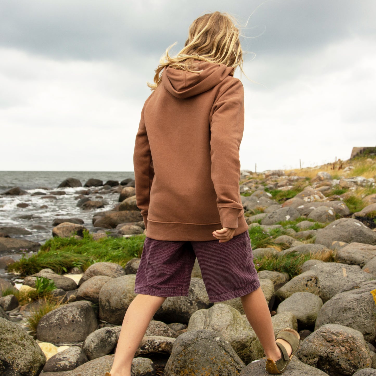 Franzi Fuchs hoodie in caramel 152/158