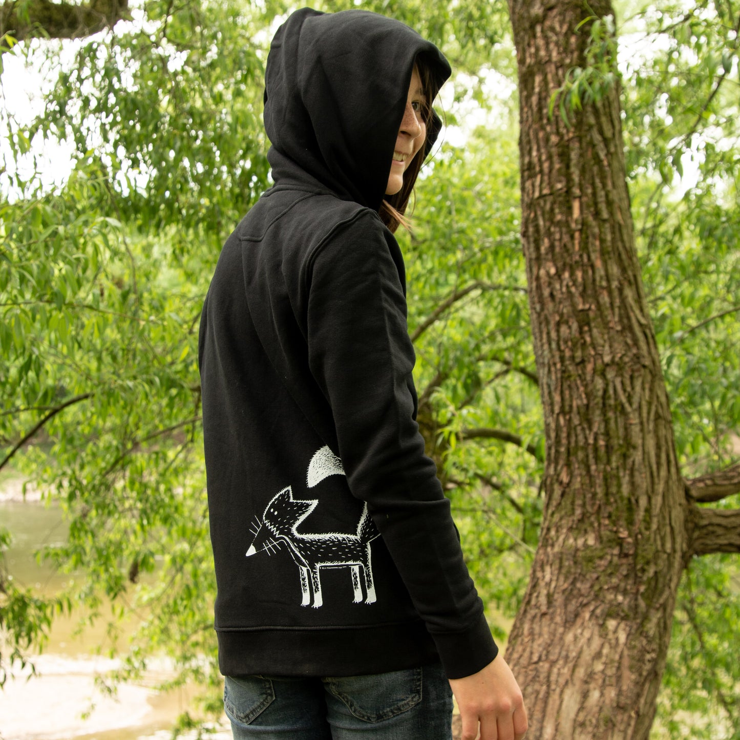 hoodie schwarz Jungen