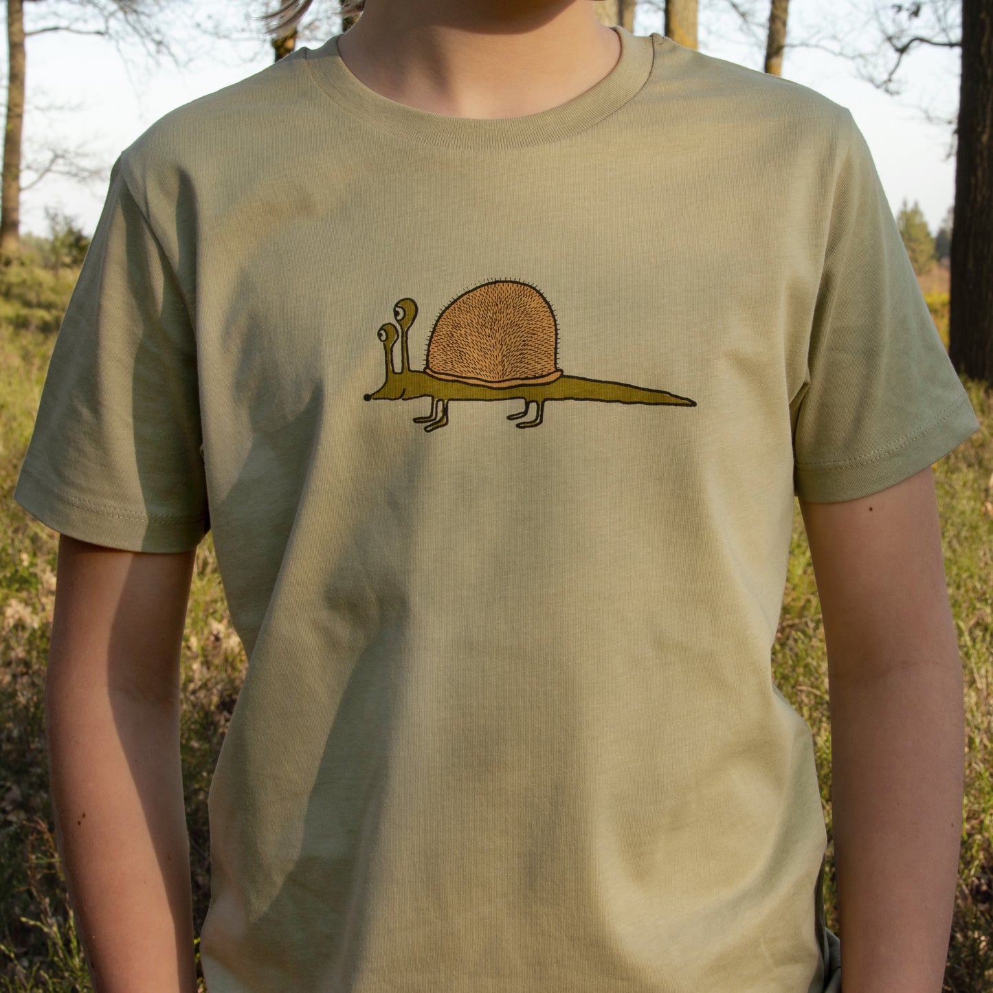 Schnigel T-Shirt in sage 98-116