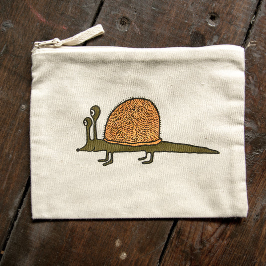 Stiftemäppchen / Kulturbeutel Schnigel in natural raw