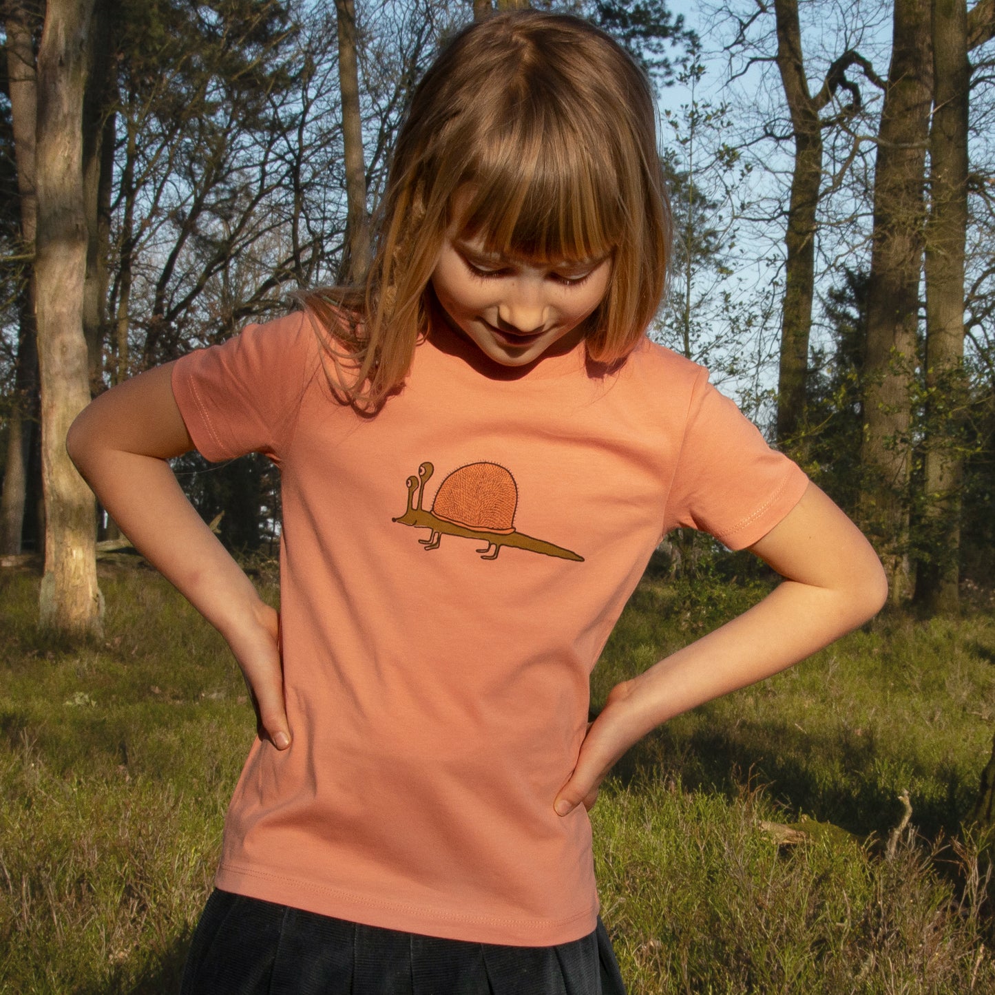 Schnigel T-Shirt in rose clay 122-158