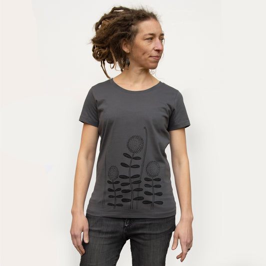 Waldblumen T-Shirt in anthracite S-XXL