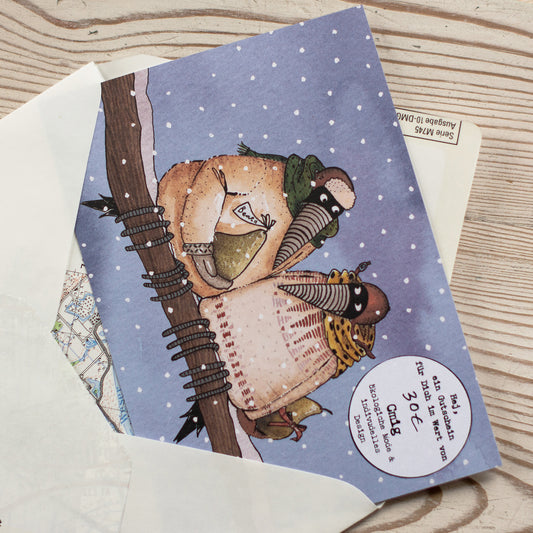 Geschenkgutschein, Winter